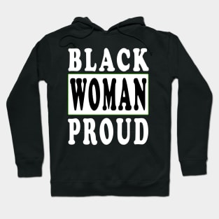 Black Woman Proud Black Lives Matter Hoodie